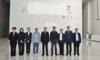 蘇州智慧倍增董事長廖于鋒陪同襄陽市市委常委，組織部部長趙芝斌一行前往大族激光考察交流