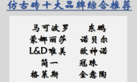 ?仿古磚哪個(gè)牌子性價(jià)比高？十大高性價(jià)比國(guó)產(chǎn)品牌深度評(píng)測(cè)推薦