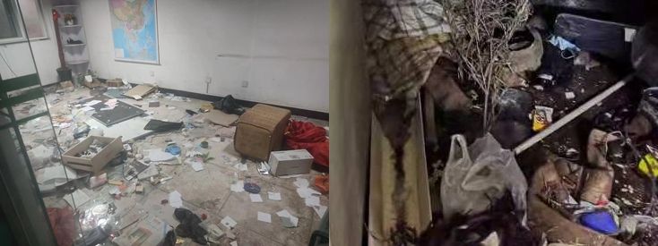 小區(qū)E座門(mén)樓當(dāng)時(shí)已經(jīng)出現(xiàn)明顯的沉降 (2)_副本_副本