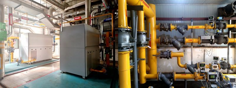 更新后的熱水、采暖機(jī)房設(shè)備設(shè)施