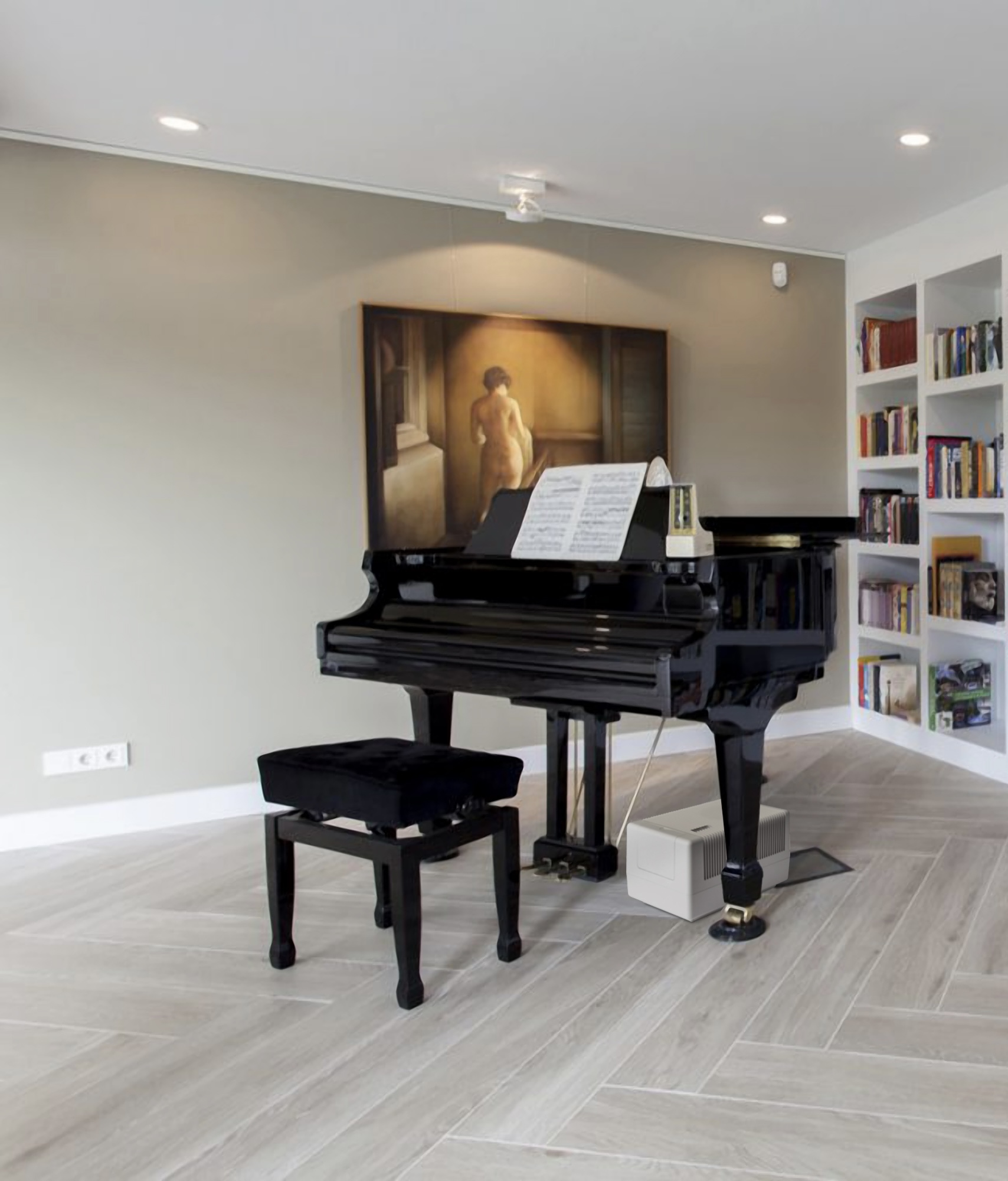 那，你們要的琴房用的無霧加濕器來了