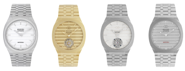 古馳榮耀發(fā)布高級(jí)制表系列 超薄GUCCI 25H系列腕表開(kāi)啟制表新里程