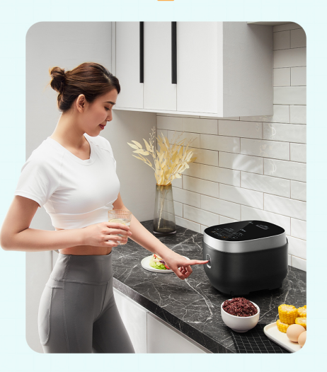 為了輕體不吃飯的年輕人看過來！美的纖V煲教你大膽吃米飯!