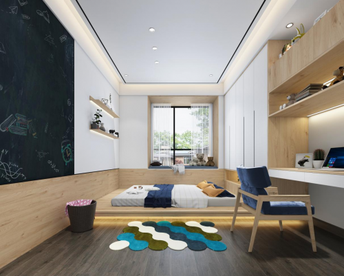 家里有娃，定制家具一定要選對(duì)凈醛板材！