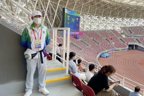 咸陽(yáng)好小伙，全國(guó)向上向善好青年服務(wù)十四運(yùn)會(huì)