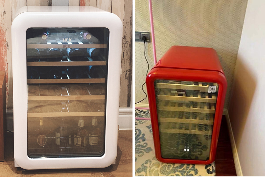 紅酒柜對(duì)比實(shí)測(cè)，哈士奇紅酒柜名不虛傳