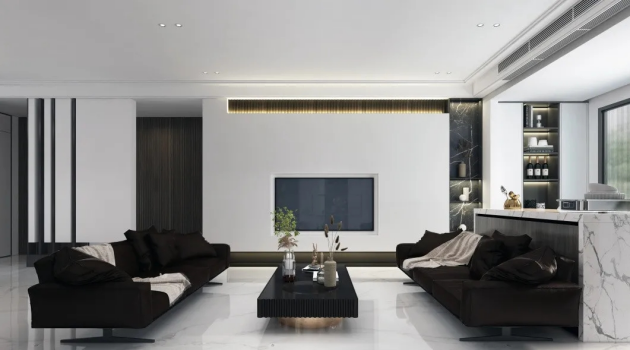 簡一白色系瓷磚X現代極簡風，打造出高顏值的質感家裝