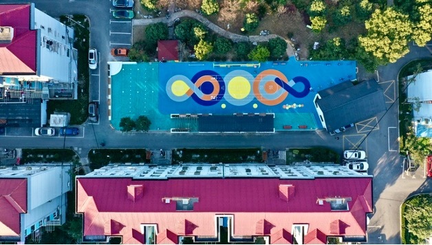 上海社區試點&ldquo;陽光運動場&rdquo;，城市微更新DPU兒童運動地坪釋放孩子的天性！