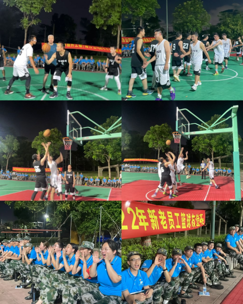 激情&ldquo;籃&rdquo;不??！中建安裝集團有限公司南方公司新老員工籃球賽火力全開 