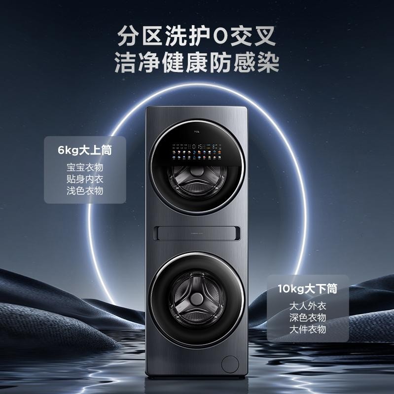 為什么只有TCL洗衣機能做到6kg行業最大上筒？