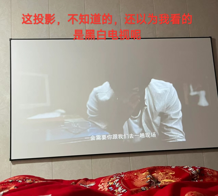 打臉！當初裝修時為投影放棄電視，現在全家都后悔了