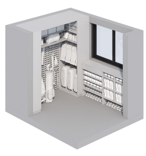 全屋定制收納刻品牌丨150㎡六口之家智慧島系列全新發布！