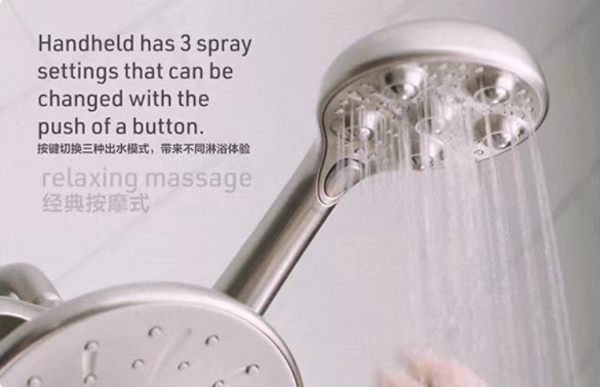 花灑哪個牌子性價比高質量好？專業大品牌摩恩，品質花灑舒適淋浴