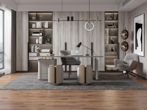 花色鑒賞丨千年舟Enf級(jí)新生態(tài)地板用自然之色，裝典雅之家