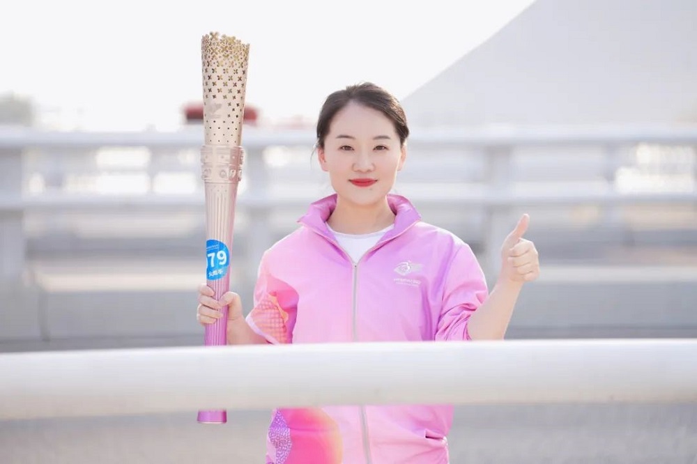 傳遞桂冠&middot;助夢閃耀！千年舟集團副總裁田茂華擔任亞殘運會火炬手