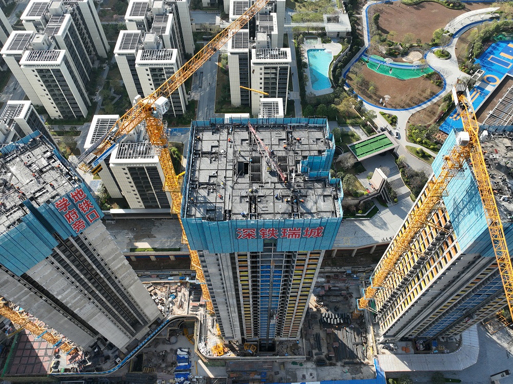 深鐵瑞城三期項目順利通過地下室機電樣板段驗收