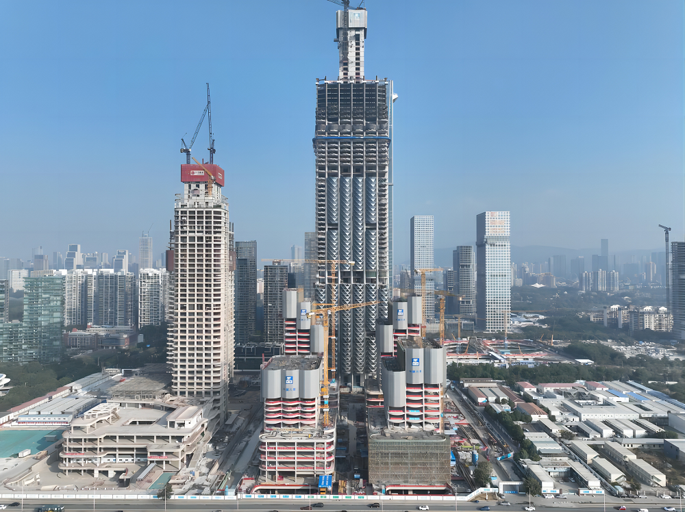 節后生產建設忙 招商銀行總部大廈復工復產勢頭強勁