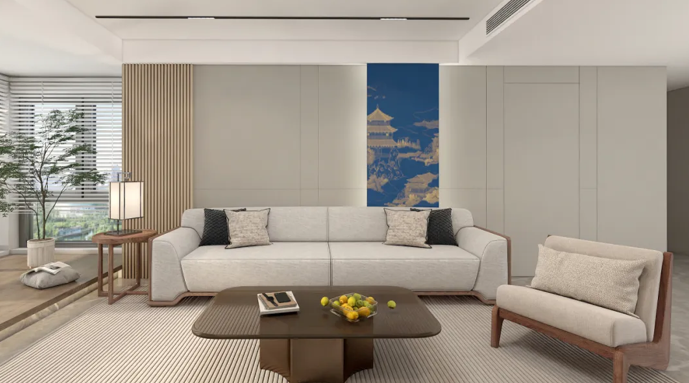 千年舟6款客廳背景墻，一鍵get裝修靈感