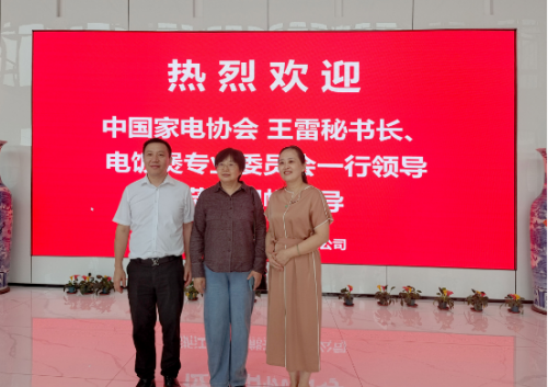 再獲行業(yè)領(lǐng)導(dǎo)認(rèn)可，中國家電協(xié)會王雷秘書長蒞臨陽帆參觀指導(dǎo)