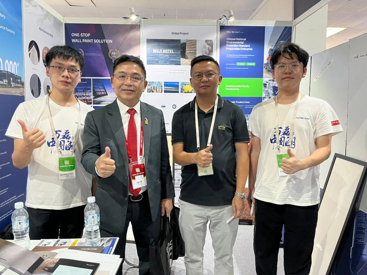 萬磊涂料揚帆遠航一路凱歌 中國藝術涂料出海的成功范例