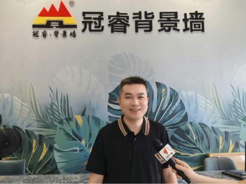 冠睿藝術家居劉孝斌:佛山巖板熱彎源頭廠家 全屋定制家居優選品牌