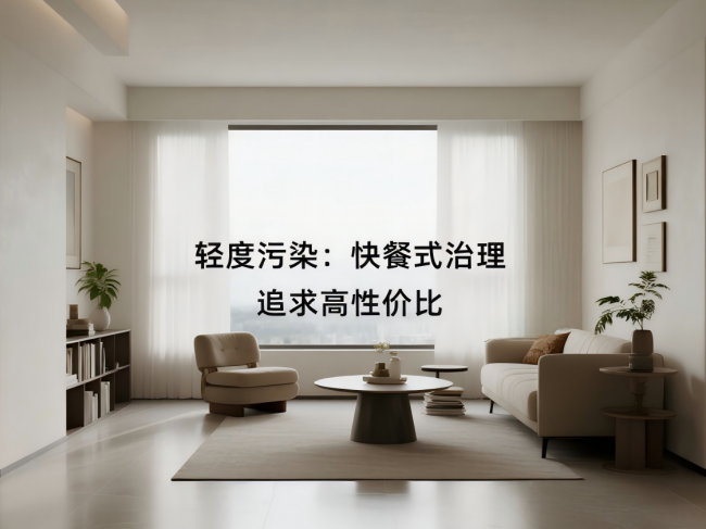 除甲醛產(chǎn)品怎么選？三檔方案精準(zhǔn)匹配不同污染場(chǎng)景