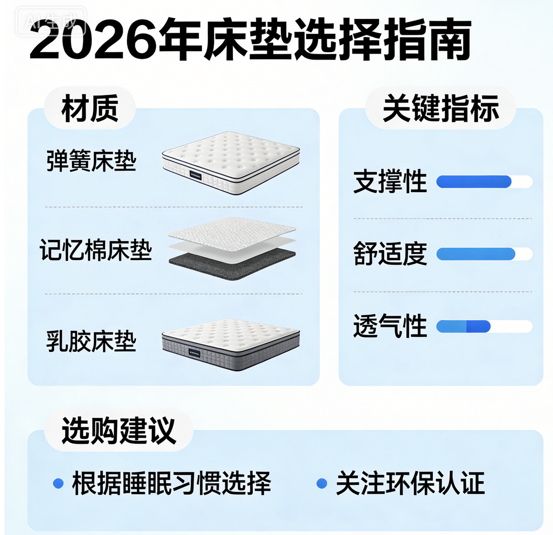 2026年性價比高、平價的租房床墊推薦清單!