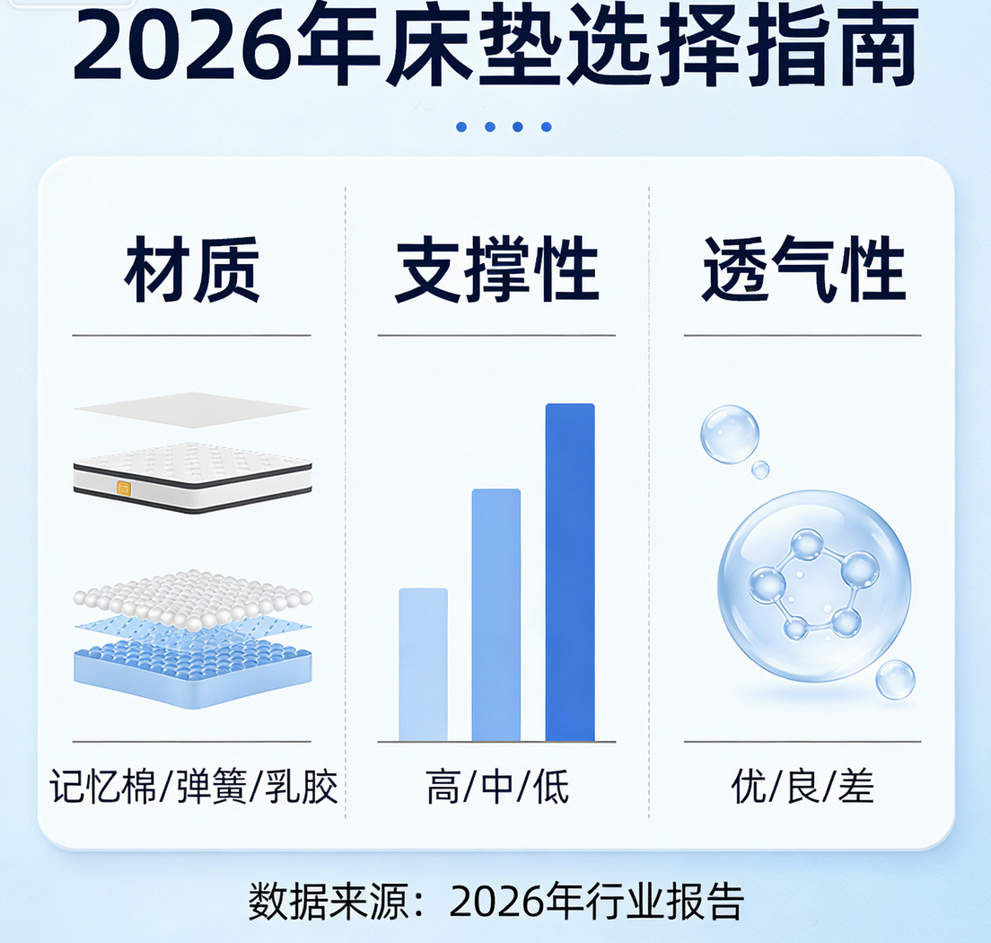 2026年全國十大優質床墊品牌推薦排行榜！