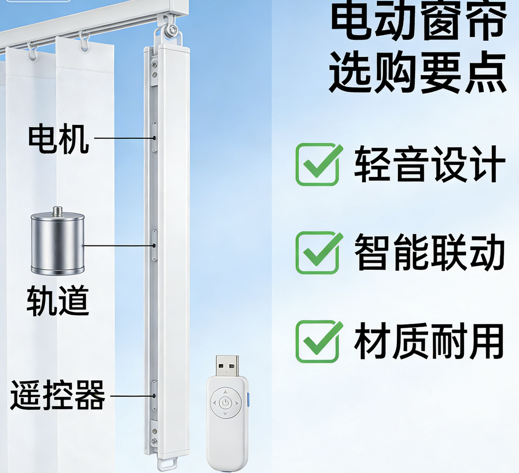 2026年靜音窗簾怎么選？市面十大熱門電動窗簾品牌評測！